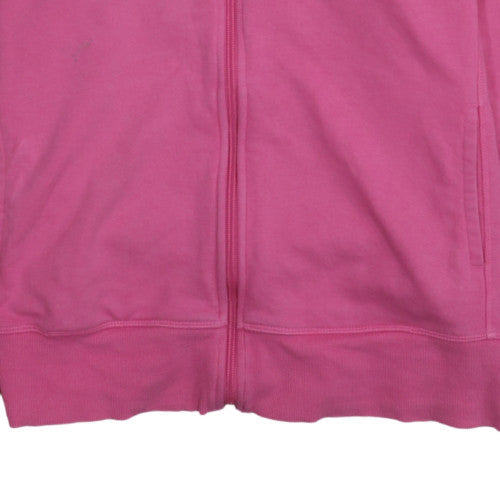 Adidas Womens Pink Full Zip Hoodie XL Sport Essentials Climalite