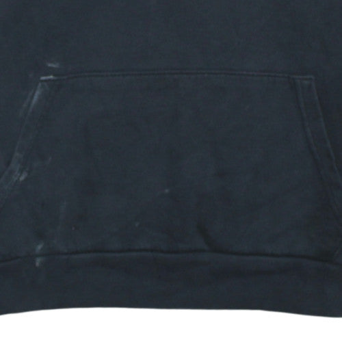 Under Armour Boys Black YLG Pullover Hoodie Loose Fit Fleece Sweatshirt