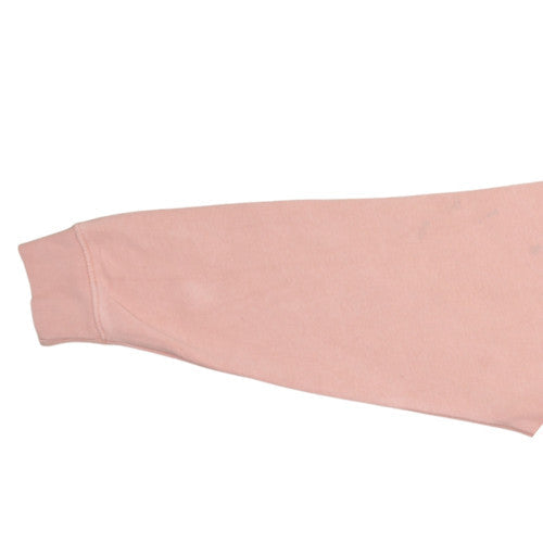 Nike Womens Pink Pullover Hoodie Small Cotton Blend Fleece Sweatshirt