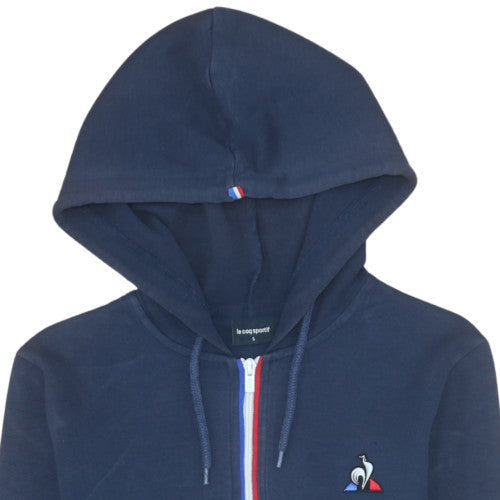 Le Coq Sportif Men's Blue Full Zip Hoodie Size S Sportswear