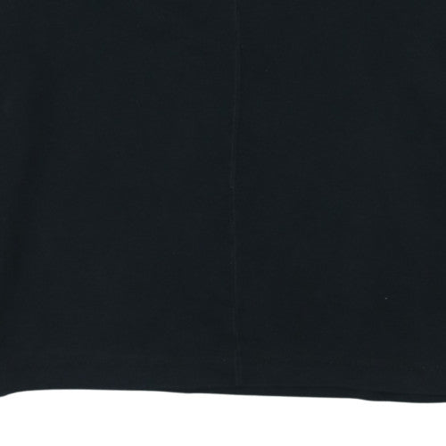 Puma Men's Black Small Fleece Pullover Sweatshirt Regular Fit