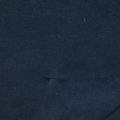 Adidas Mens Black Large Crew Neck Pullover Sweatshirt with Logo Trim