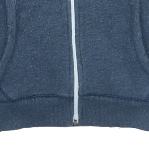 Hilfiger Denim Men's Blue Full Zip Hoodie L Regular Fit