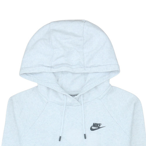 Nike Men's White XS Pullover Hoodie Sweatshirt with Logo