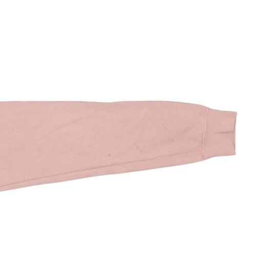 Nike Men Pink Pullover Hoodie Small Fleece Cotton Blend