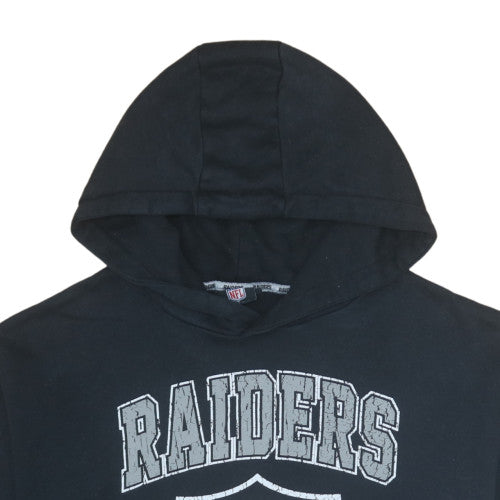 Primark NFL Raiders Black Men's Pullover Hoodie Size M