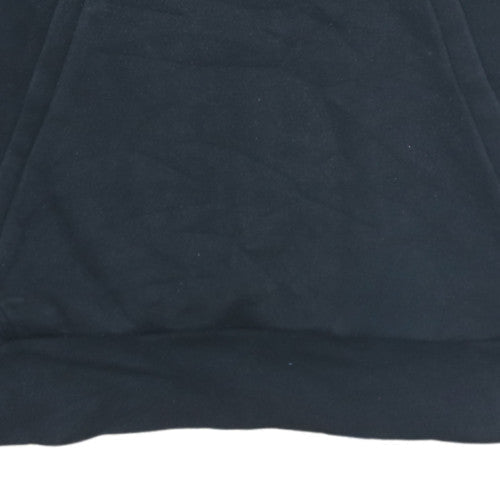 Adidas Mens Black Pullover Hoodie L Hooded Sports Sweatshirt