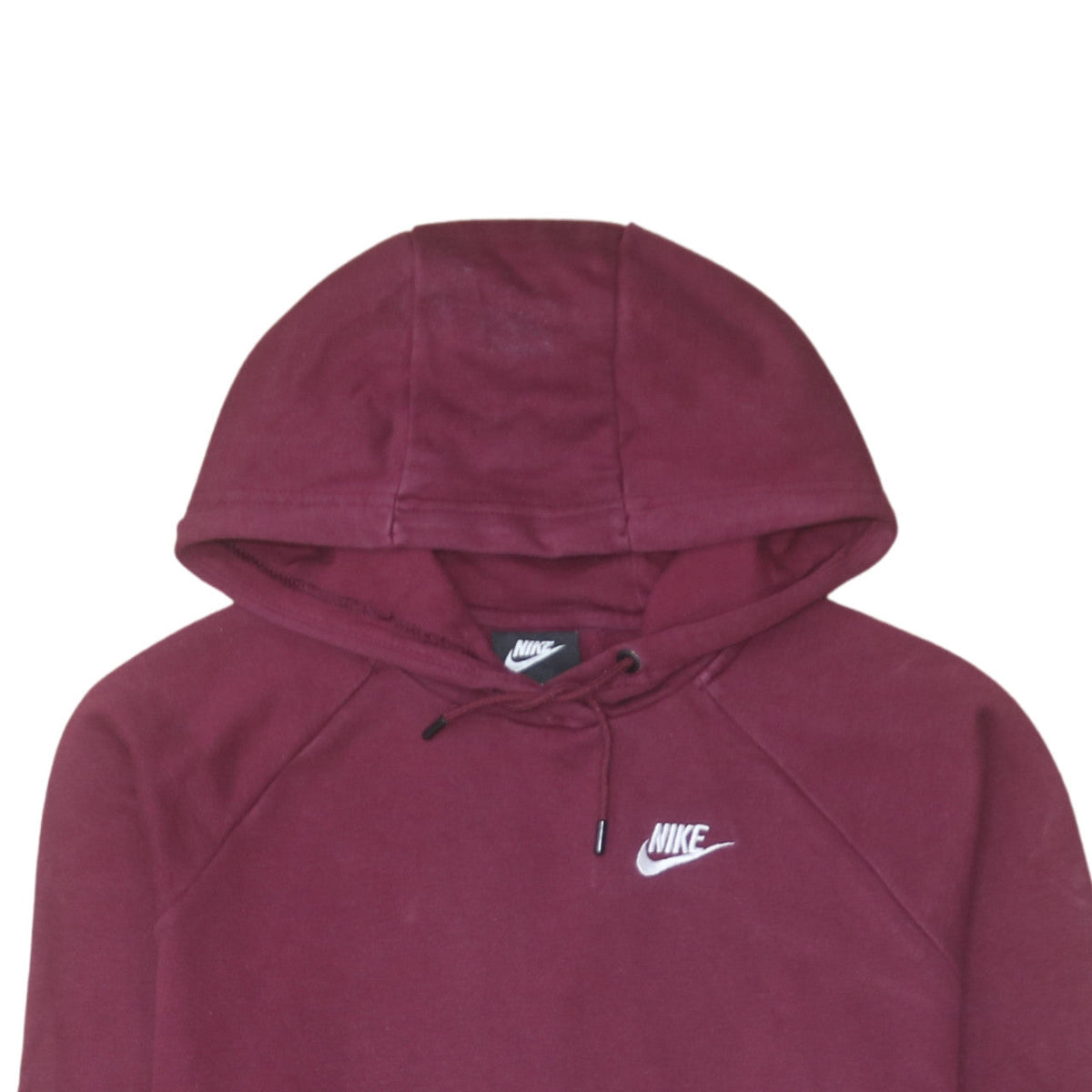 Nike Men's Red Pullover Hoodie Size S Fleece Logo Sportswear
