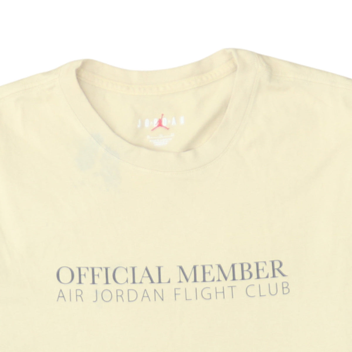Jordan Men's Beige XL Air Jordan Flight Club Graphic T-Shirt