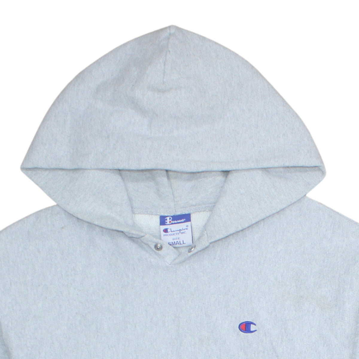 Champion Mens Grey Small Pullover Hoodie Sweatshirt