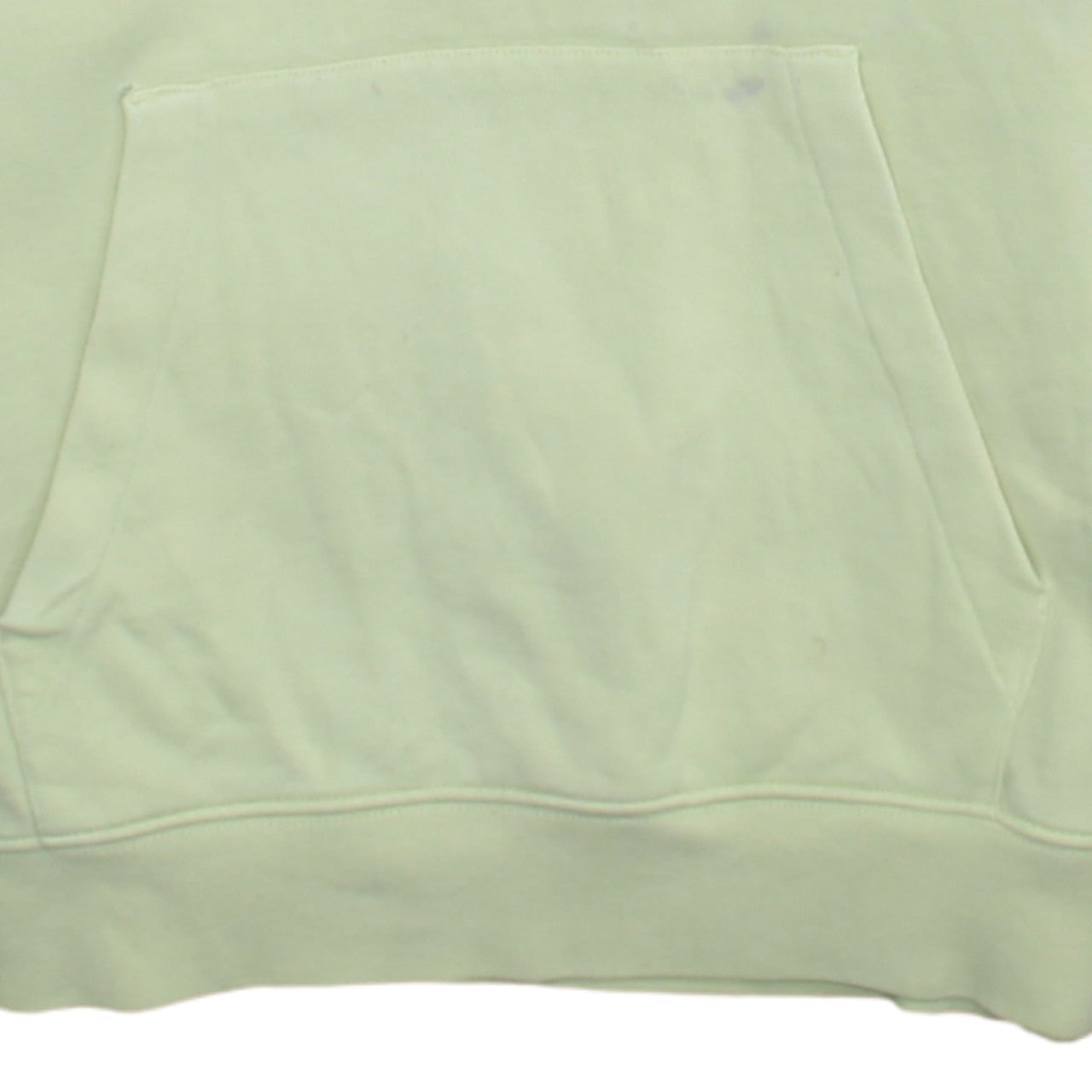 Champion Women's Yellow Pullover Hoodie Small Cotton Logo Jumper