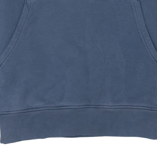 The North Face Men's Blue Pullover Hoodie S Regular Fit