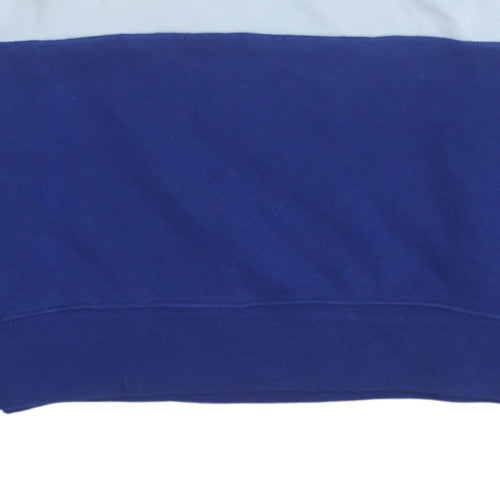 Nike Air Men's Blue Small Crew Neck Pullover Sweatshirt