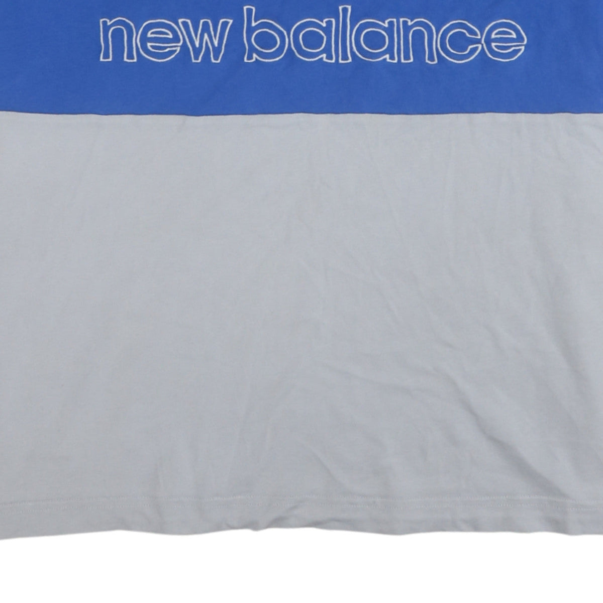 New Balance Men's Multicoloured Crew Neck Cotton T-Shirt Size L