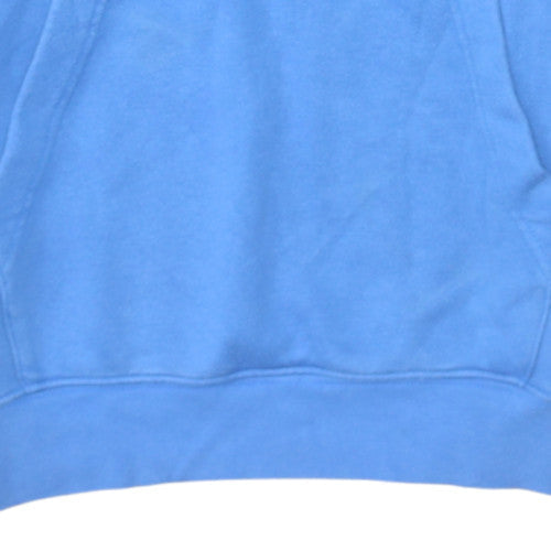 Nike Men's Blue Pullover Hoodie XS Fleece Logo Sportswear