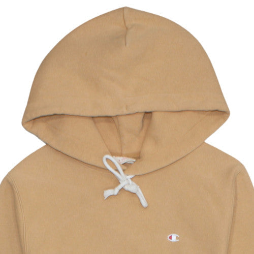 Champion Men's Beige Reverse Weave Pullover Hoodie XS