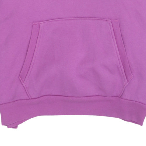 Levi's Womens Pink Pullover Hoodie XS Fleece Lined Casual Sweatshirt