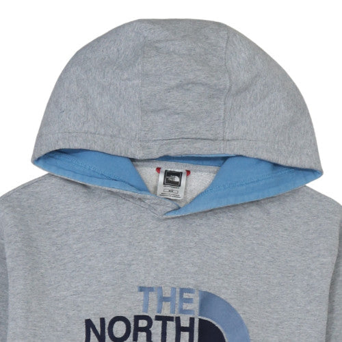 The North Face Men's Grey Pullover Hoodie M Outdoor Fleece