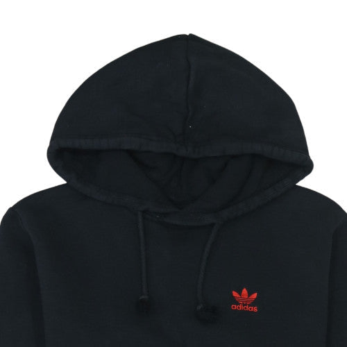 Adidas Men's Black Pullover Hoodie Small Regular Fit Logo Sportswear