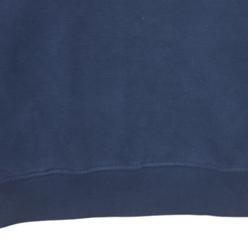 Fila Boys Navy Red Colourblock Crew Neck Sweatshirt Size 164cm
