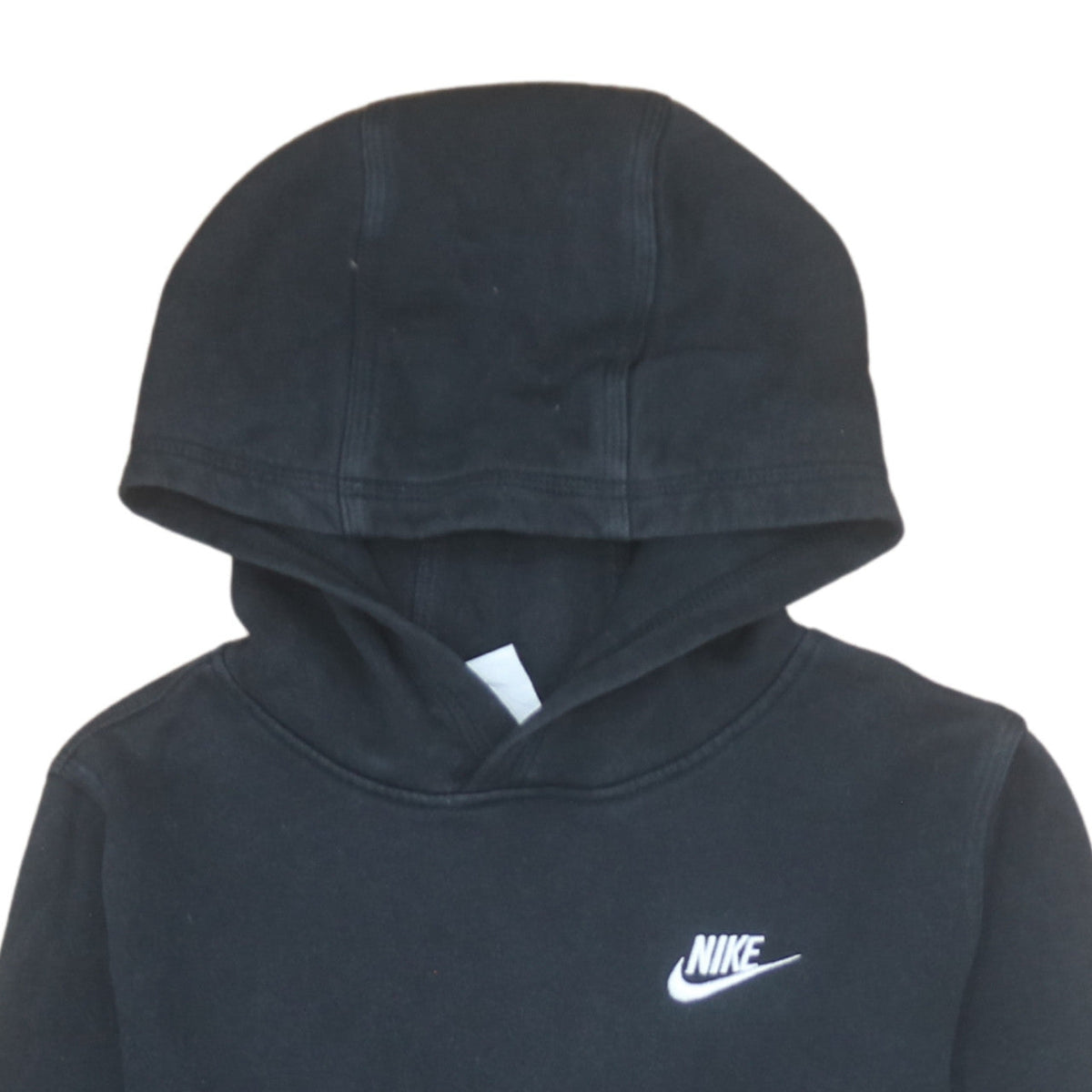 Nike Teens Black Pullover Hoodie XL Fleece Logo Sportswear