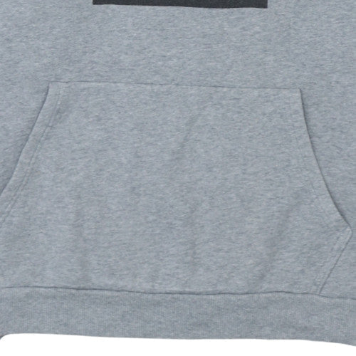 Under Armour Mens Grey Pullover Hoodie L Sports Fleece Sweatshirt