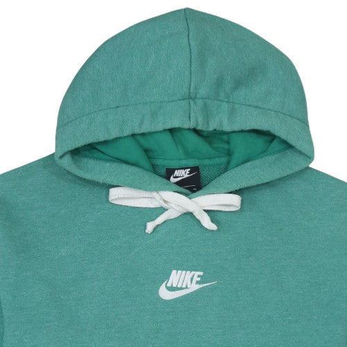 Nike Women’s Green Pullover Hoodie Small Cotton Blend Casual