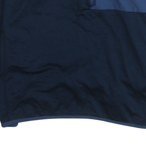 Columbia Men’s Blue XL Fleece 1/4 Zip Outdoor Sweatshirt