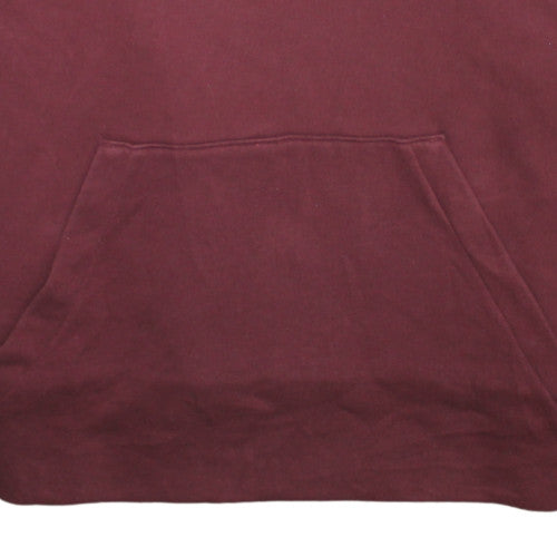 Adidas Men's Red Pullover Hoodie Size L Fleece Sportswear