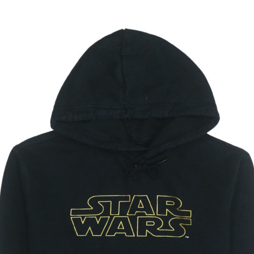 C&A Star Wars Black Pullover Hoodie Womens Small Casual Cotton Blend