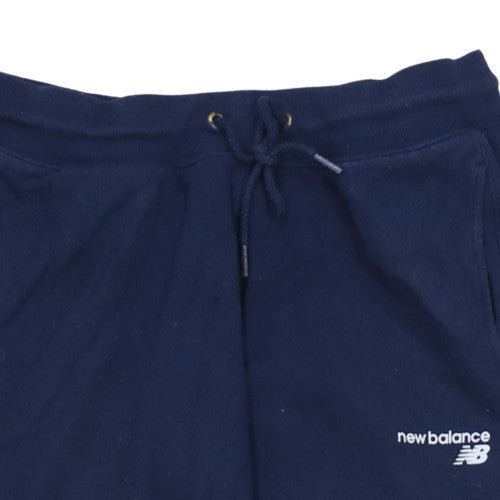 New Balance Women's Blue Fleece Sweatpants M Regular Fit