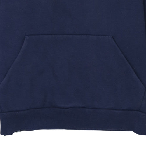 Puma Men's Blue Pullover Hoodie Size M Graphic Sports Fleece