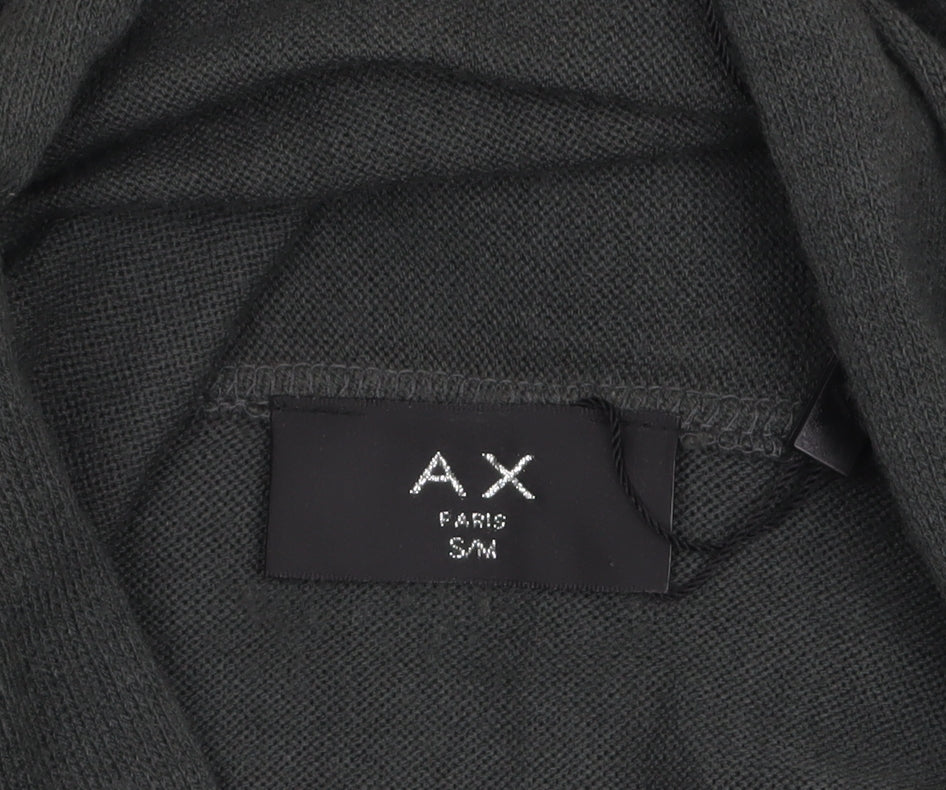 AX Paris Women Grey Lightweight Wrap Cardigan S Long Sleeve