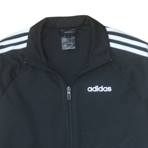 Adidas Men's Black Full Zip Sweatshirt Size S Sports Jersey