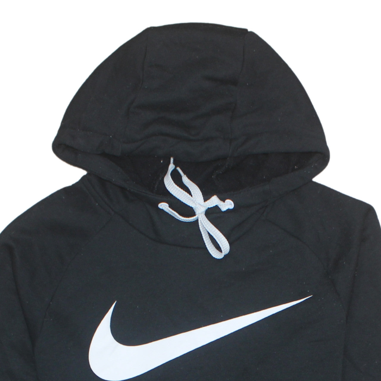 Nike Men's Black Dri-Fit Pullover Hoodie Size S Graphic Logo Sportswear