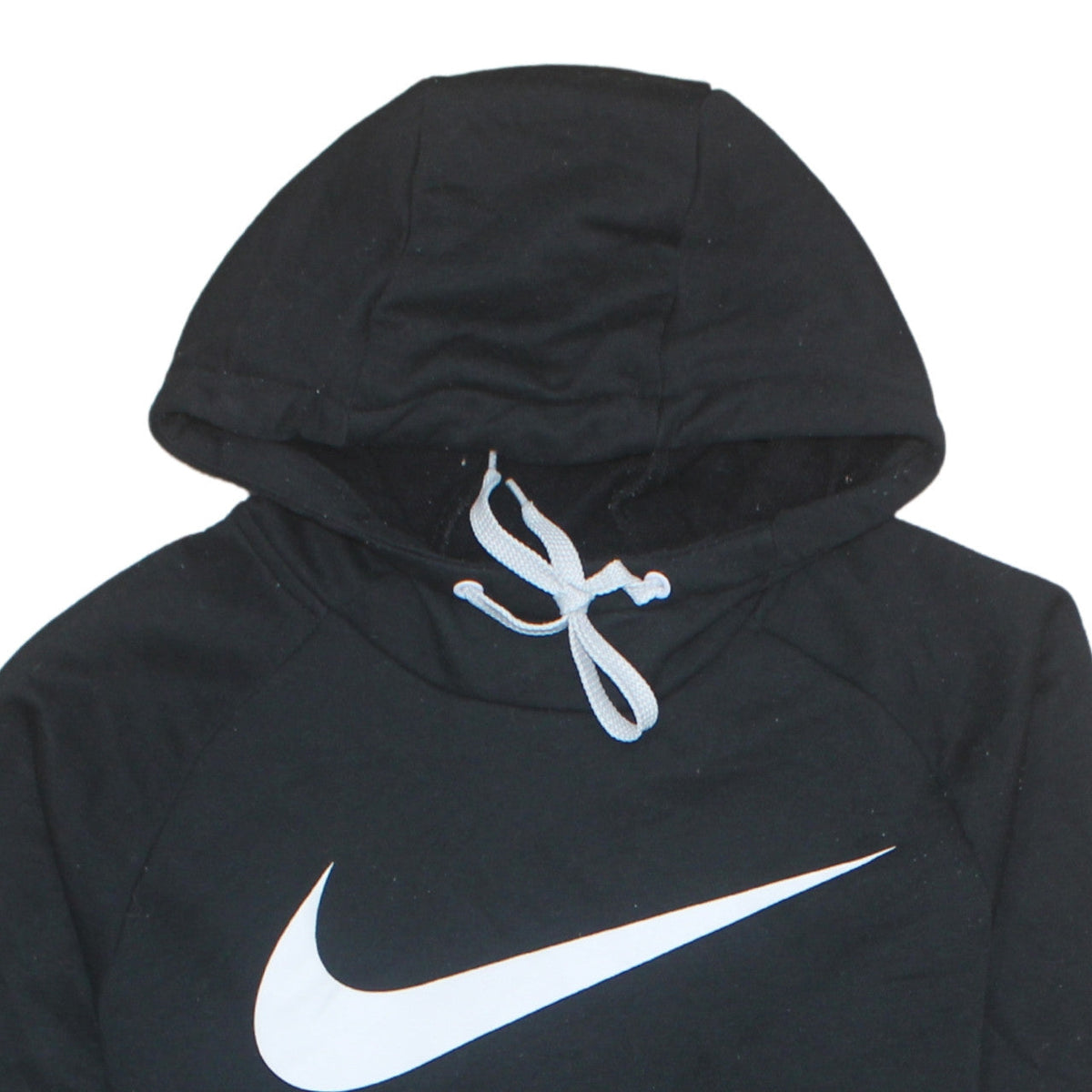 Nike Men's Black Dri-Fit Pullover Hoodie Size S Graphic Logo Sportswear