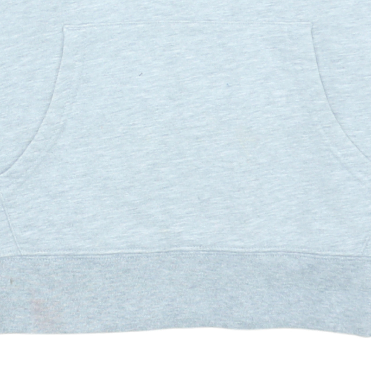 Gap Womens Light Grey Pullover Hoodie Small Cotton Blend Logo Casual