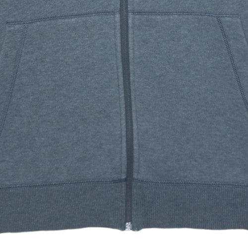 Under Armour Men Grey Full Zip Hoodie L Fleece Sportswear