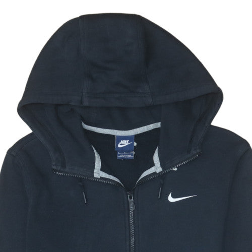 Nike Men's Black Full Zip Hoodie S Regular Fleece Sportswear