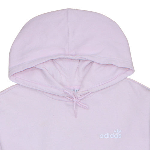 Adidas Women’s Pink Pullover Hoodie Size 10 S Cotton Blend