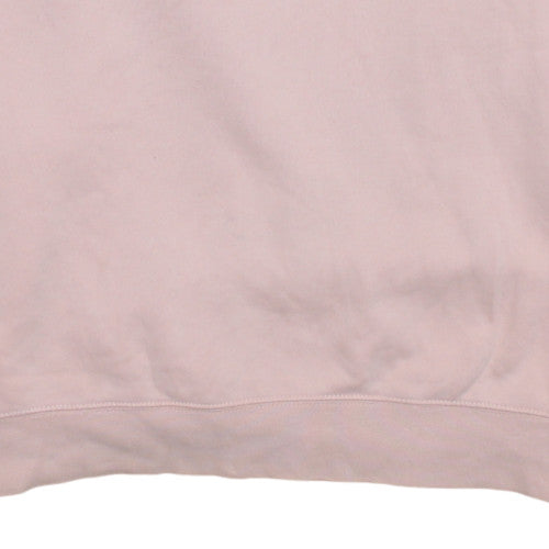 Nike Womens Pink Pullover Sweatshirt XL Cotton Blend Crew Neck