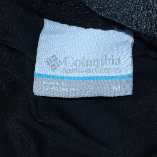 Columbia Men's Black Logo Crew Neck Fleece Sweatshirt M