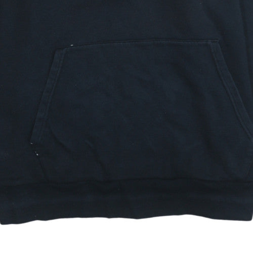 Under Armour Mens Black Pullover Hoodie M Relaxed Fit Fleece