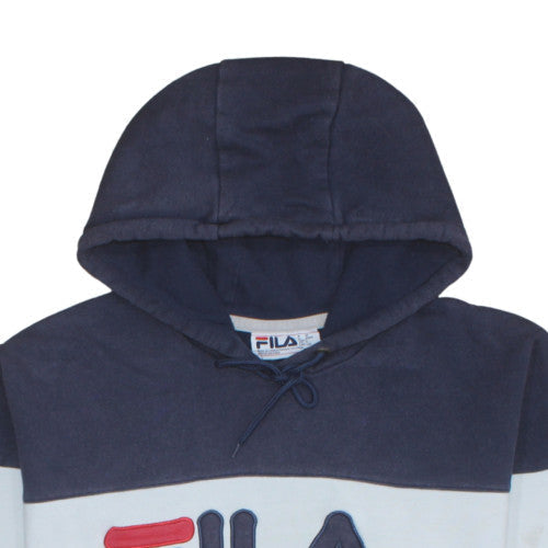 Fila Men's Multicoloured Pullover Hoodie L Regular Fit