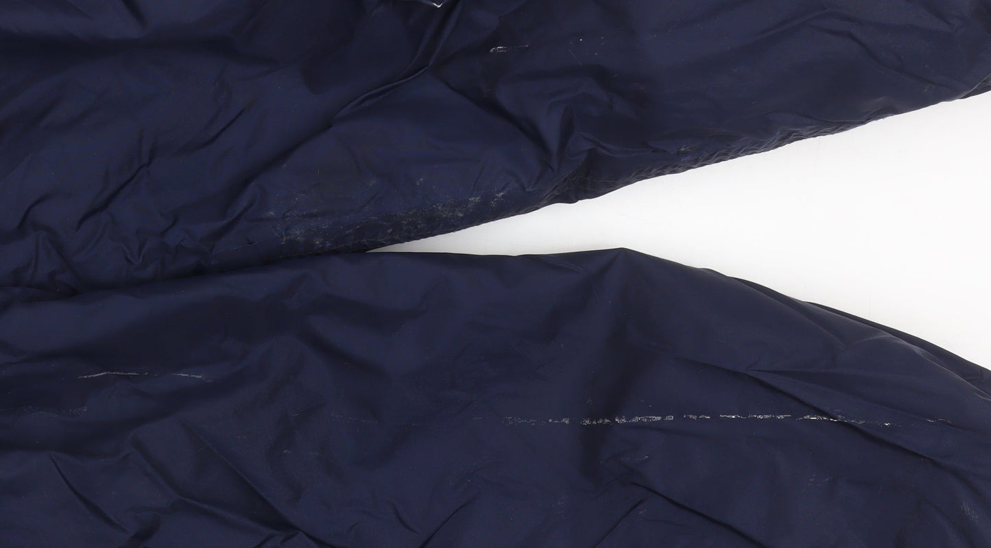Regatta Boys Blue Waterproof Hooded Snowsuit 6-7 Years Winter Outerwear