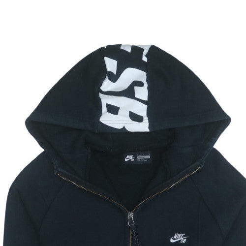 Nike SB Men's Black Full Zip Hoodie M Regular Fit Skate Style