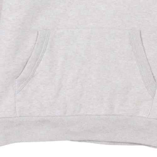 Diesel Womens Beige Pullover Hoodie Small Cotton Blend Hooded Sweatshirt