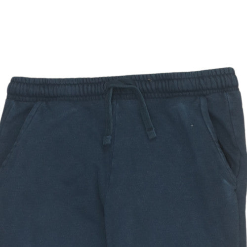 Marks & Spencer Boys Blue Cotton Jogger Trousers 12-13 Years
