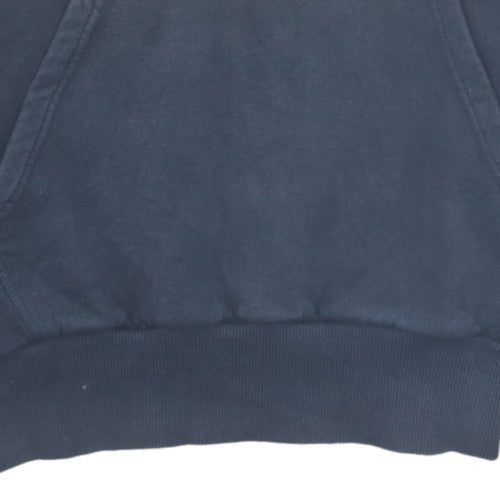 Ellesse Men's Blue Pullover Hoodie Small Retro Sportswear