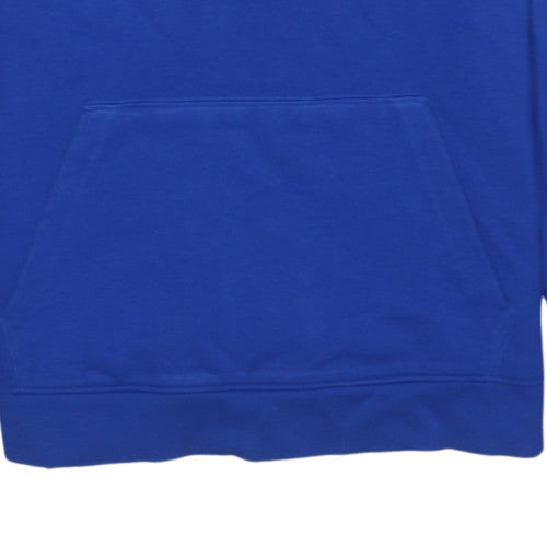 Under Armour Boys Blue Pullover Hoodie YXL Loose Fit Sportswear
